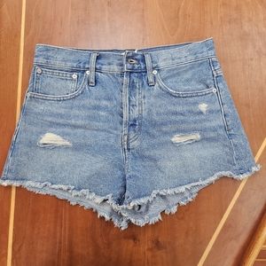 Madewell jean shorts